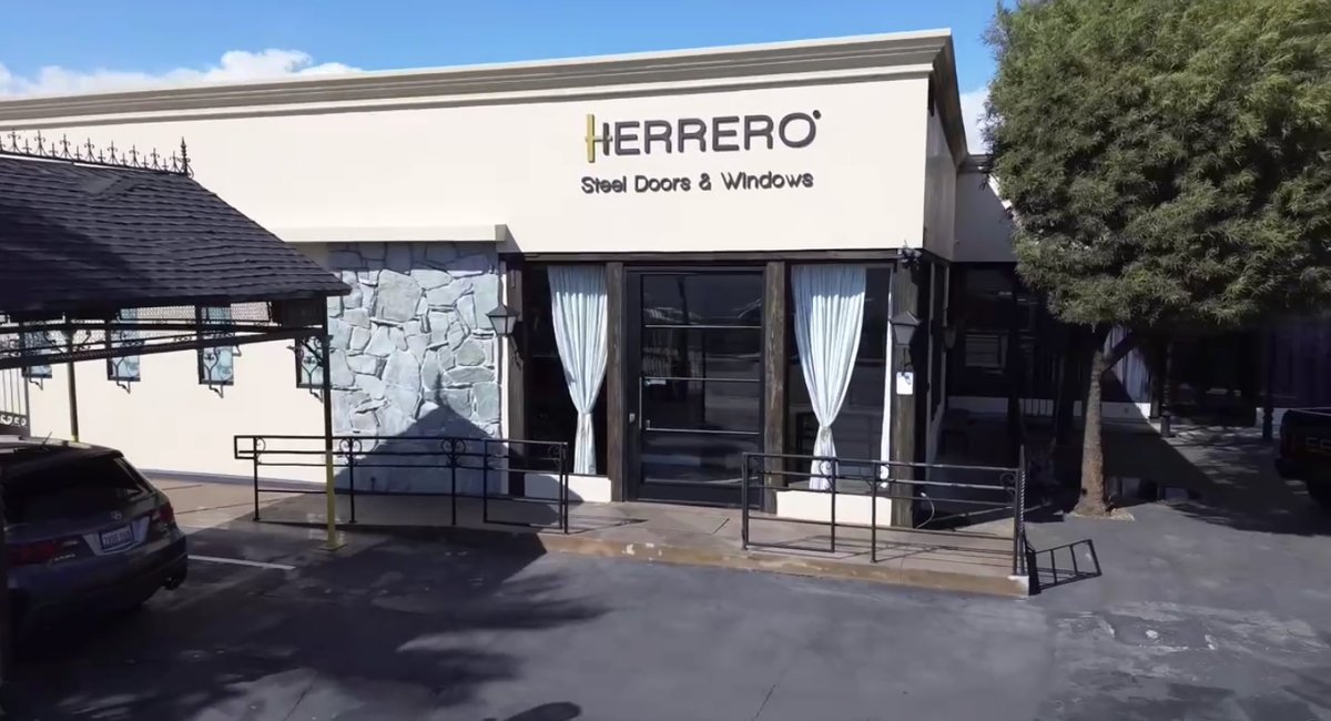 Herrero Steel Doors & Windows showroom